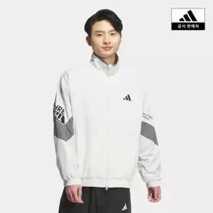 [롯데백화점]아디다스 [아디다스코리아공식]워딩 팩 루즈 핏 메쉬 라인드 우븐 재킷 KA1264