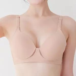 피아소 노와이어 실크라이크 메쉬 2단후크 브라 X 3매입 A컵