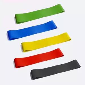 고무밴드 5P세트 루프밴드 힙밴드 피트니스밴드 스트레칭