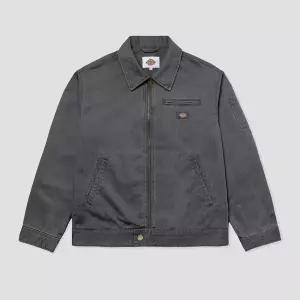 디키즈 DICKIES 피그먼트 헤링본 재킷 Slate