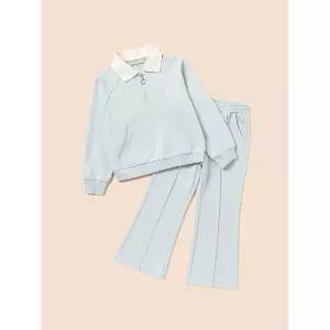 [BEANPOLE KIDS] 여아 쿼터집업 상하세트  라이트 그린 (BI6941G01L)