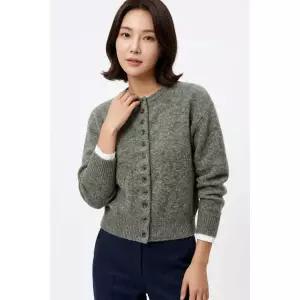 ZARA 소프트 니트 재킷 - 그레이 5536/203/802