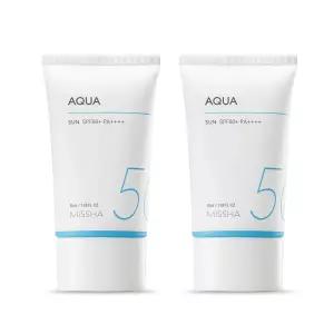 2개 미샤 올 어라운드 세이프 블록 아쿠아 선 50ml