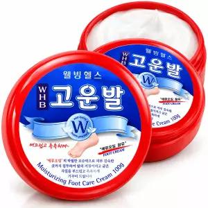 웰빙헬스 WHB 에뮤오일 고운발 크림 100g x2개