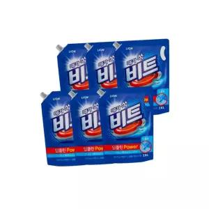 비트 딥클린파워 액체세탁세제 겸용 리필 2L 6개