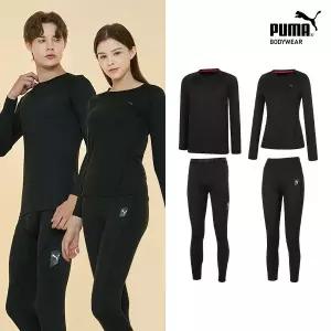 푸마 비노출 [푸마] 남여공용 익스트림 히트 동내의 상하의 2종 세트 492995