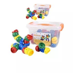 [RGNO9306]동글동글 안전한 디자인의 관절 블럭 85pcs X