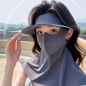 로즈니 올인원 쿨링 썬캡 마스크 스포츠 모자 스카프 SD-250740