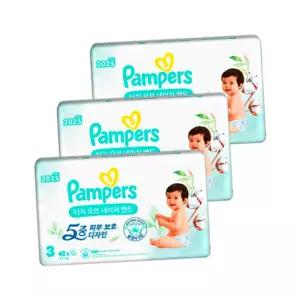 팸퍼스 터치 오브 네이처 밴드형 기저귀 3단계 1박스 (총 126팩)
