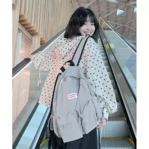 mini ver. Two pocket daily backpack_Gray 5015530588