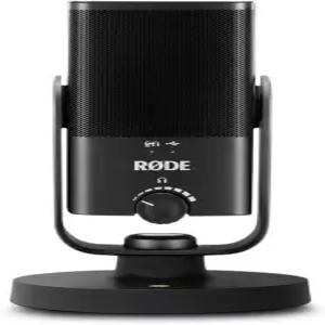 RODE 마이크 NTUSB 미니 USB NTUSBMINI 식 데스크 스탠드 내장 팝 필터 제로 레이턴시 모니터링 간편한