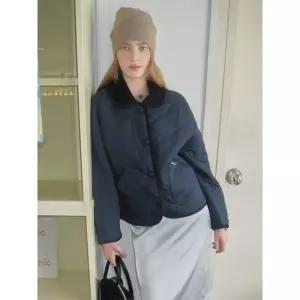 후아유 Collar Quilting Jacket WHJJG4924F 1000874963247
