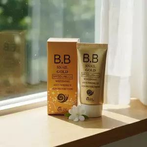 이켈 비비크림 SPF50+PA+++ 50ml 스네일(골드)