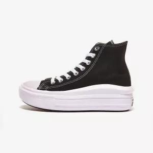 컨버스 척테일러 올스타 무브 블랙 하이 - BLACK/NATURAL IVORY/WHITE (100% 정품 선물이중포장)