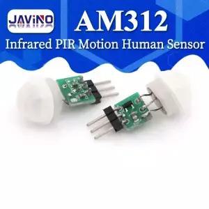 Liludin 미니 IR 초전기 적외선 PIR 모션 휴먼 센서 자동 감지기 모듈 AM312 DC 2.7 12V