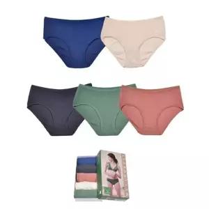 동화 레이온 골지 스판 여성 팬티 5매입 5매입팬티