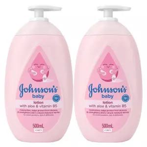 존슨즈 베이비 로션 핑크 500ml X 2개