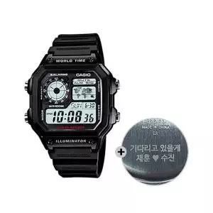 (무료각인) 카시오 군인 시계 군대 전자 AE-1200WH-1A