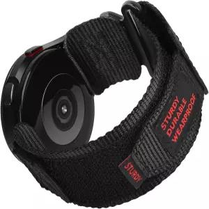 Casio MDV106 밴드와 호환되며 22mm 퀵 릴리스 러기드 나일론 스포츠 스트랩과 직조 루프 디자인을 갖추고