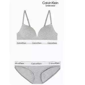 캘빈클라인 Underwear 모던코튼 푸쉬업 브라팬티 SETQF8502ADF3787AD-P7A