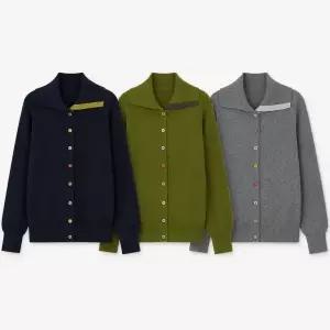 조르쥬 레쉬 26FW 여성 하이넥 레인보우 가디건 3종12918453 138492