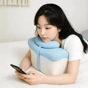 베개 베개 역류성식도염 엎드려자는 다리 쿠션 엎드려 역류방지