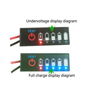 1S 2S 3S 4S 5S 6S 7S 3.7V-29.4V 18650 리튬 이온 Lipo 12V 배터리 레벨 표시기 테스터 용량 미터