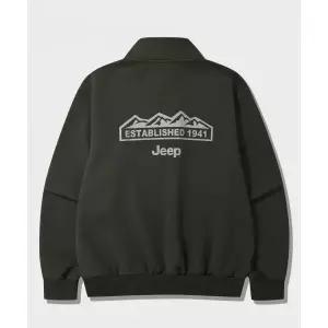 118015 JEEP 360g M-로고 반집업업 맨투맨 (JR5TSU838GN)
