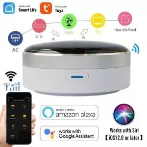 CLOUDRAKER 범용 IR 스마트 리모컨 WiFi + 적외선 홈 컨트롤 허브 앱은 Assistant Alexa Siri와