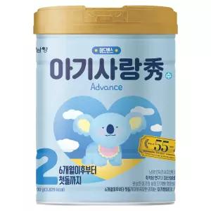 아기사랑수 6~12개월 어드밴스 분유 2단계 800g 1개