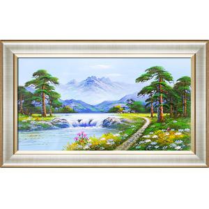 부자되는 풍경화 그림 유화 액자 사무실 거실 선물