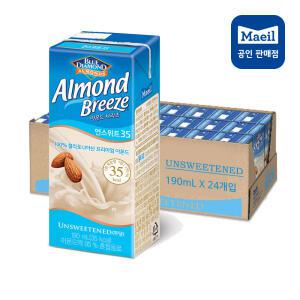 매일우유 아몬드브리즈 언스위트 190ml 48팩