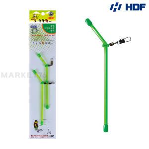 HDF 해동 롤링 그린 파이프 편대 HA-505 / 원투 처박기 채비 카고낚시 선상편대