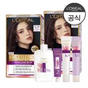 [로레알] [2개] 엑셀랑스 듀오크림 염색약 9종 택1