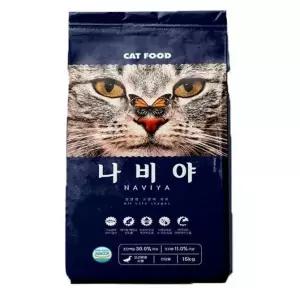 팜스코 나비야 고양이사료 15kg 대용량 길냥이사료