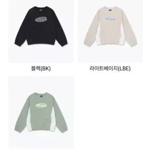 [폴햄키즈]무브화섬그래픽맨투맨PKF2TR3511_GN