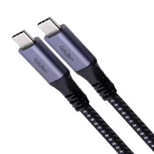 [CABLEMATE]썬더볼트4 40Gbps PD PPS Type C to C 240W 케이블 (1m, CM-U4CC1)