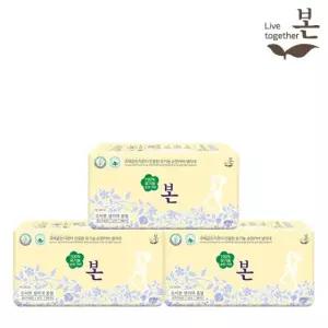 유기농 순면 유기농본 울트라슬림 생리대 중형 30P 3팩