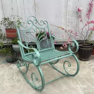 럭셔리 철제 흔들의자 의자 스윙 펜션 정원 엔틱 야외 발코니