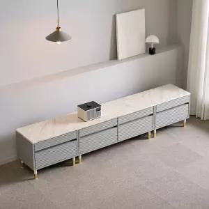G9214 템바보드 2단 2400 거실장 세트 4colors 템바보드거실장 템바보드서랍장 2단서랍장 티비다이