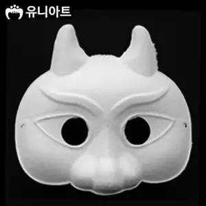 유니아트 종이탈 반가면 (5개입) (11.금도깨비탈)