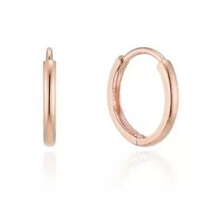 [로이드](마산점)베이직 라운드 12mm 10K 원터치 링 귀걸이 LOFQ3B12T