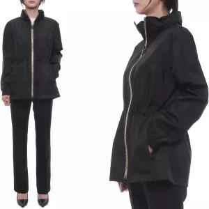 [버버리]26SS 여성 나일론 후드 점퍼 (8110309 BLACK 26S)