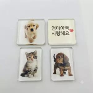 아크릴 자석 마그넷 만들기 키트 5개입 (2사이즈)
