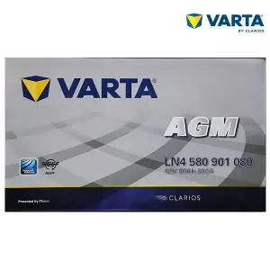 바르타 AGM80L LN4 볼보 S90 XC90 V60 자동차 배터리 교체