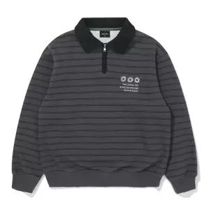 [블루테일](신세계 사우스시티)AAG3TS07CG 차콜그레이 하프 집업 맨투맨