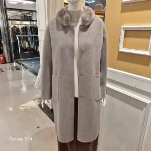 [BCBG]겨울25 밍크 리버 코트 B5DAH832