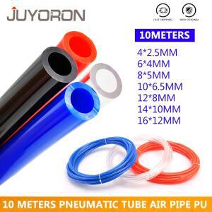 10 미터 공압 호스 압축기 공기 튜브 4*2.5mm 6*4mm 8*5mm 10*6.5mm 12*8mm 14*10mm 16*12mm PU 파이프