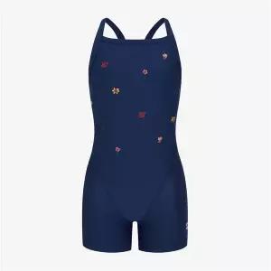 아레나 여아동 탄탄이 실내수영복 포지타노 블룸 아동 3부 반신 드롭백 A6BG1GL05NVY2704991