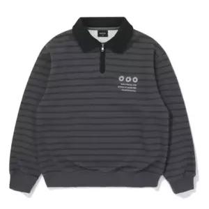 [블루테일](광주신세계)AAG3TS07CG 차콜그레이 하프 집업 맨투맨